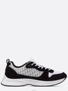 Oblique B25 Runner Low Top Sneakers Black - DIOR - BALAAN 4