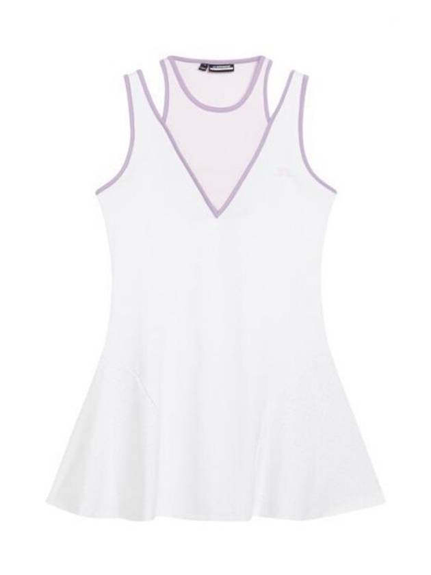 Sportswear Matilda Sleeveless Short Dress White - J.LINDEBERG - BALAAN 2