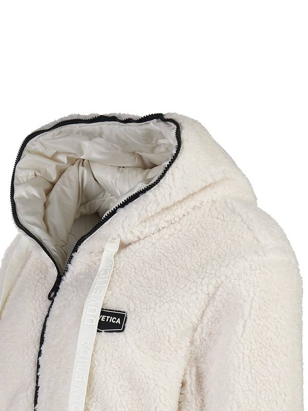 Women's Premuda Down Fur Jacket White - DUVETICA - BALAAN 6