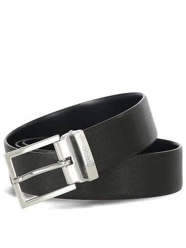 Giupi logo double sided 50512765 004 leather belt 1025159 - HUGO BOSS - BALAAN 1