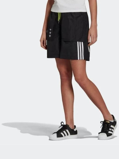 Triple Neon Pocket Shorts Black - ADIDAS - BALAAN 2