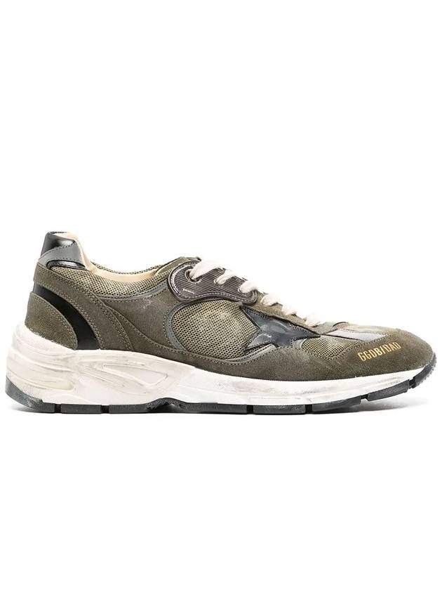 Deluxe Brand Running Dad Low Top Sneakers Olive - GOLDEN GOOSE - BALAAN 2