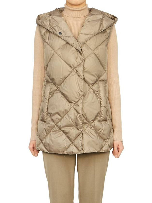 Frutto Padded Vest Beige - MAX MARA - BALAAN 2