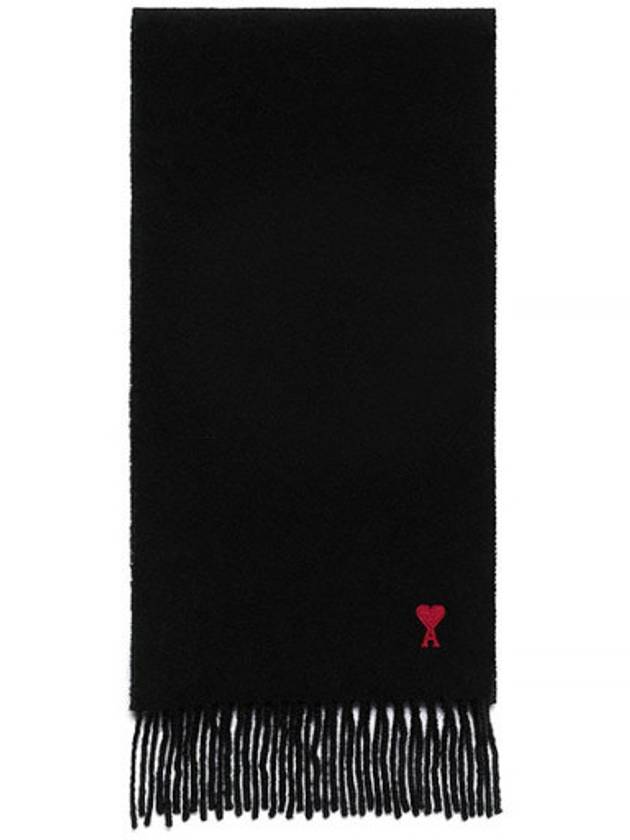 Muffler Scarf BFUSF405 334 001 BLACK - AMI - BALAAN 4