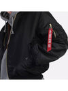 MA 1 Jacket MJM21000C1 BLACK - ALPHA INDUSTRIES - BALAAN 2