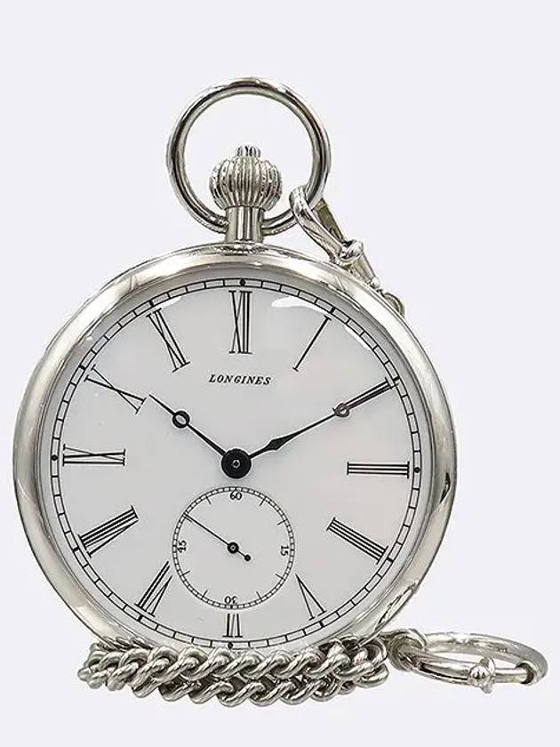 L7 022 4 11 1 180th Anniversary Heritage Steel Pocket Watch - LONGINES - BALAAN 2