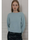 LONG HAIR SOFT SWEATER SKY BLUE - ILROZE - BALAAN 6