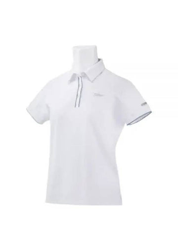 24 WMS Line Ribbed Pique Shirt TLPWS501J WT Women s - TITLEIST - BALAAN 1