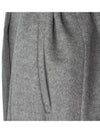 Studio 3 Mango Wool Hooded Single Coat Grey - MAX MARA - BALAAN 8