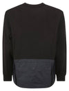 Metropolis Series Stretch Fleece Mix Pocket Sweatshirt Black - CP COMPANY - BALAAN 3