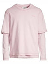 Fade Out Long Sleeve T-Shirt Pink - AMI - BALAAN 2