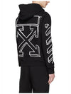 Marker Arrow Hooded Sweatshirt OMBB034E - OFF WHITE - BALAAN 6