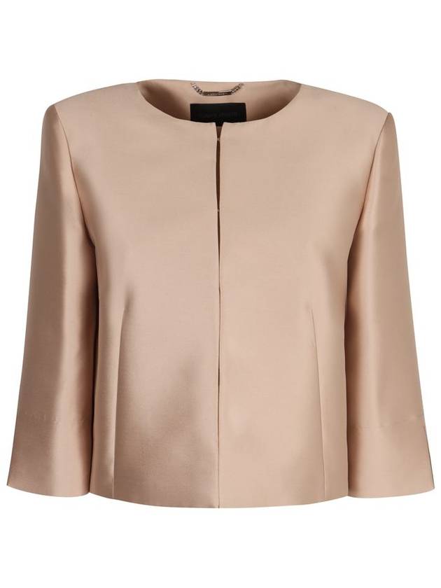 Alberta Ferretti Satin Bolero-Jacket - ALBERTA FERRETTI - BALAAN 1