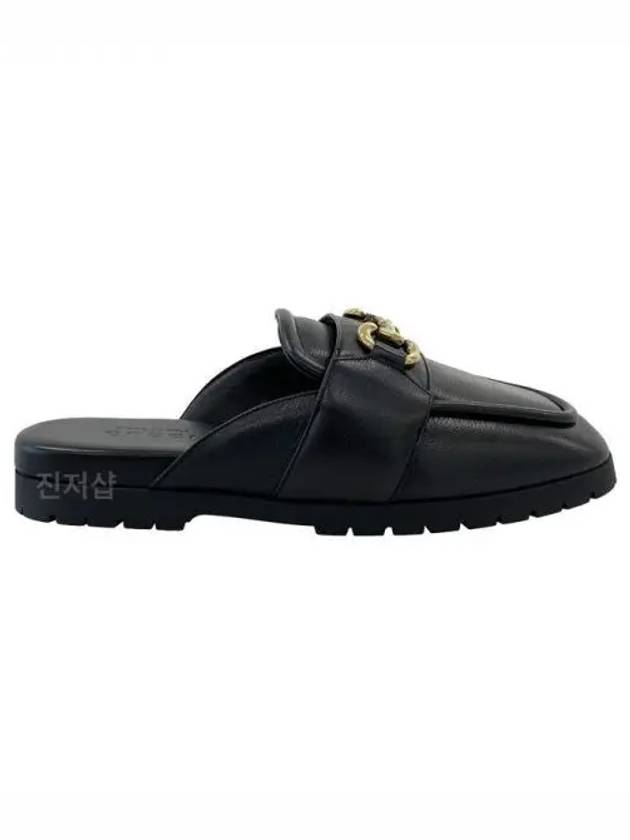 Horsebit Leather Mules Black - GUCCI - BALAAN 2