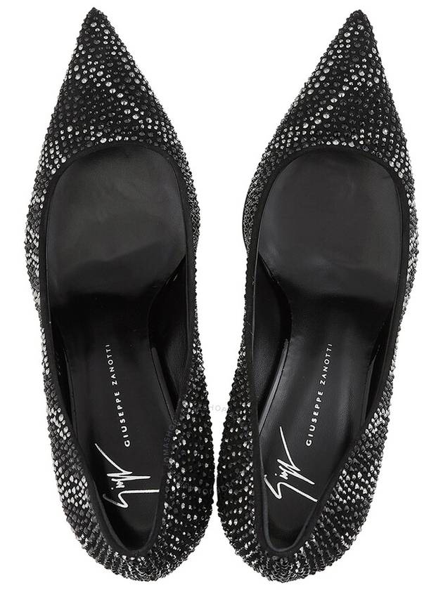 Giuseppe Zanotti Ladies Black Crystal-Embellished Pumps, Brand Size 36 ( US Size 6 ) - GIUSEPPE ZANOTTI - BALAAN 3