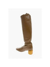 Leather Long Boots Brown - JIL SANDER - BALAAN 5