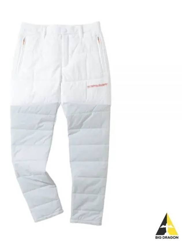 Golf wear men s padded pants HCM 2C AT05 white - HORN GARMENT - BALAAN 1