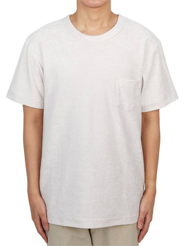 Howlin Men s Short Sleeve T Shirt FONS WHITE SAND - HOWLIN' - BALAAN 1