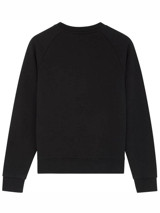 Fox Head Patch Adjusted Sweatshirt Black - MAISON KITSUNE - BALAAN 3