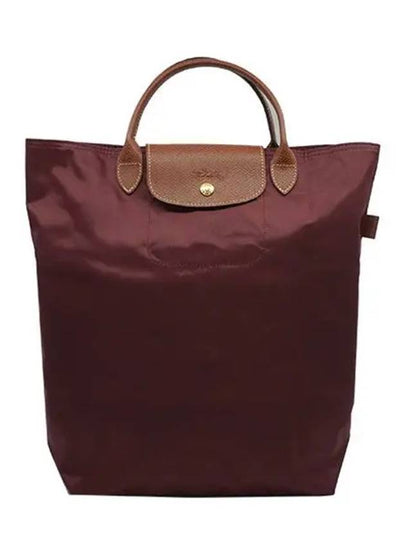 Le Pliage Original Medium Tote Bag Purple - LONGCHAMP - BALAAN 2