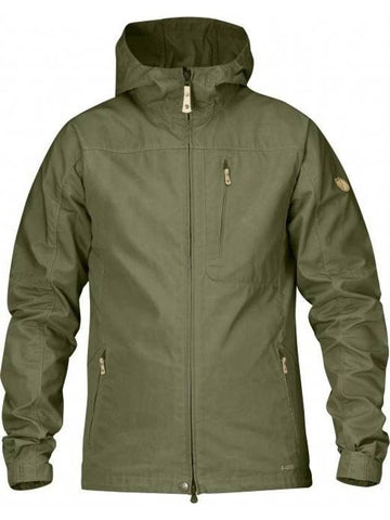 Men s stainless steel hooded jacket green - FJALL RAVEN - BALAAN 1