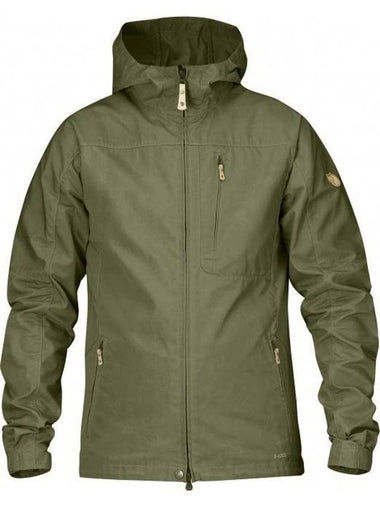 Men's Sten Zip-Up Hoodie Green - FJALL RAVEN - BALAAN 1