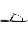 Miller Mini Flat Thong Flip Flop Black - TORY BURCH - BALAAN 3