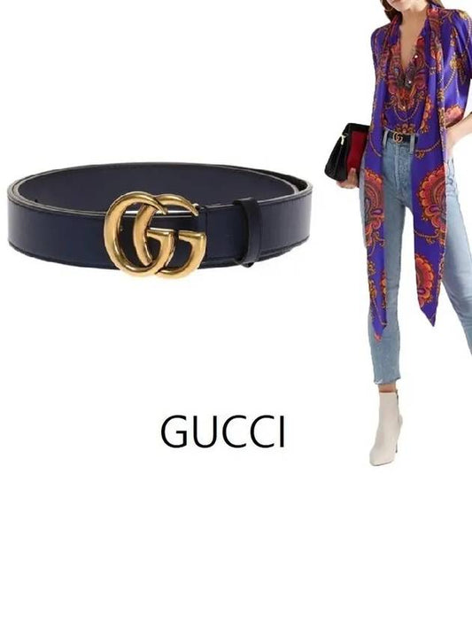 GG Marmont Women’s Belt 414516 AP00T - GUCCI - BALAAN 1