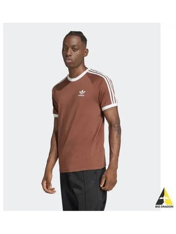 adidas 3S Tee Brown IZ3071 - ADIDAS - BALAAN 1