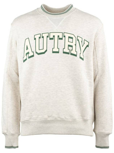 Autry Gray Compact Jersey Sweatshirt - AUTRY - BALAAN 1