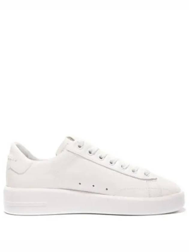 Pure Star Glitter Silver Low Top Sneakers White - GOLDEN GOOSE - BALAAN 11