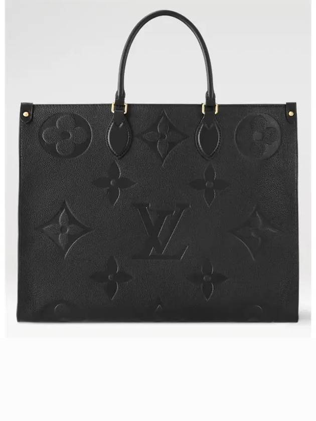 OnTheGo Monogram Empreinte Leather Tote Bag Black - LOUIS VUITTON - BALAAN 2