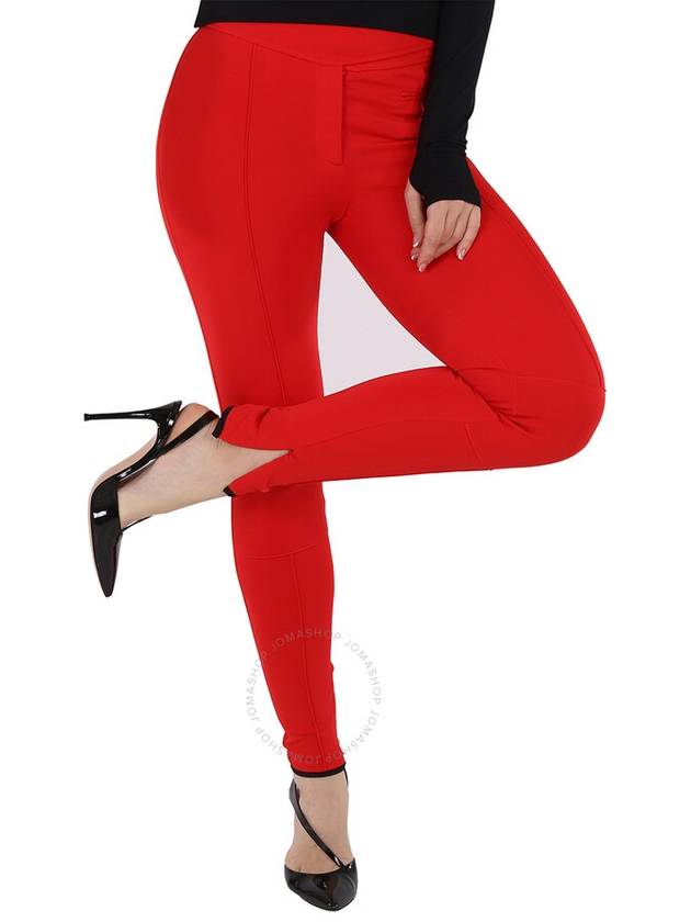 Burberry Ladies Bright Red  Stretch Crepe Jersey Jodhpurs, Brand Size 2 (US Size 0) - BURBERRY - BALAAN 2