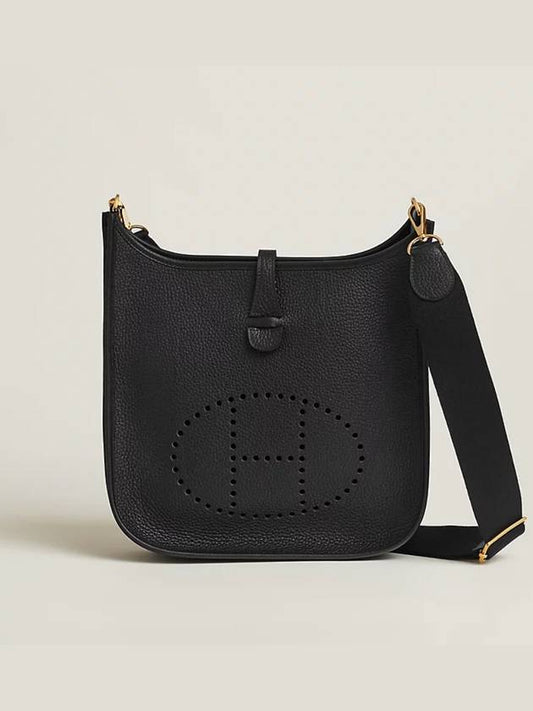 Evelyne 29 Cross Bag Black - HERMES - BALAAN 2