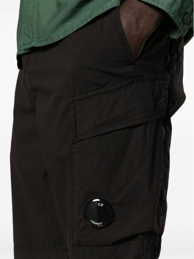 50 Fili Cargo Shorts Black - CP COMPANY - BALAAN 3