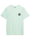 Kids Women Logo Patch T Shirt 781620147 V0044 - STONE ISLAND - BALAAN 2