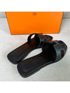 Oran Women Sandals Slippers Black - HERMES - BALAAN 5