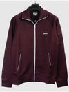 Embroidered Logo Track Jacket Dark Purple - KENZO - BALAAN 4