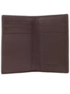 Intrecciato Cassette Leather Flap Card Wallet Brown - BOTTEGA VENETA - BALAAN 9