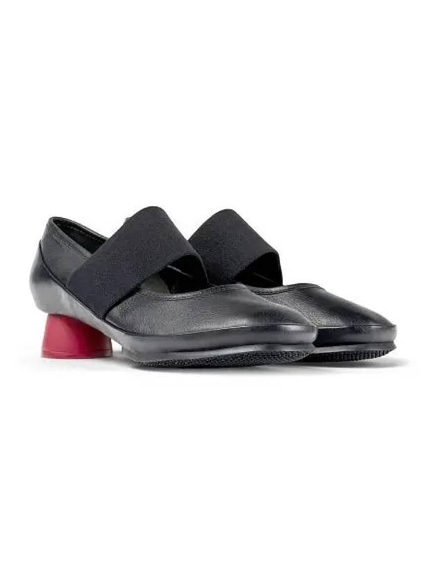 Alright Leather Pumps Red Black - CAMPER - BALAAN 2