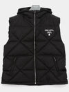 Re-Nylon Down Vest Black - PRADA - BALAAN 3