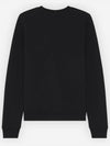 Fox Head Patch Adjusted Sweatshirt Black - MAISON KITSUNE - BALAAN 3