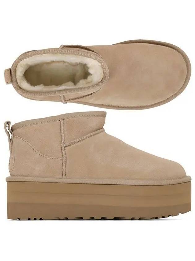 Classic Ultra Mini Platform Winter Boots Sand - UGG - BALAAN 2