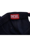 C Run Wash Logo Ball Cap Navy - DIESEL - BALAAN 11