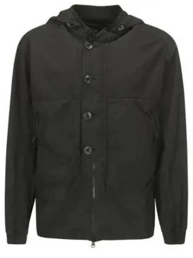 Flatt Nylon Goggle Over Long Sleeve Shirt Black - CP COMPANY - BALAAN 2