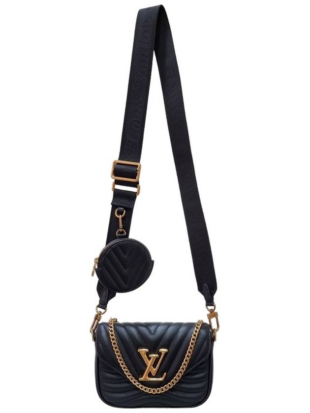 Women s M56461 Black Leather New Wave Multi Pochette Shoulder Cross Bag - LOUIS VUITTON - BALAAN 3