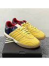 Samba Suede Low Top Sneakers Navy Yellow - ADIDAS - BALAAN 3