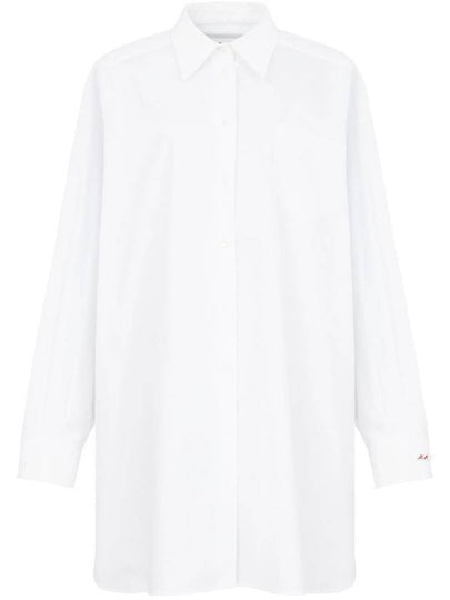 Oversized Long Sleeve Shirt Optical White - MAISON MARGIELA - BALAAN 2