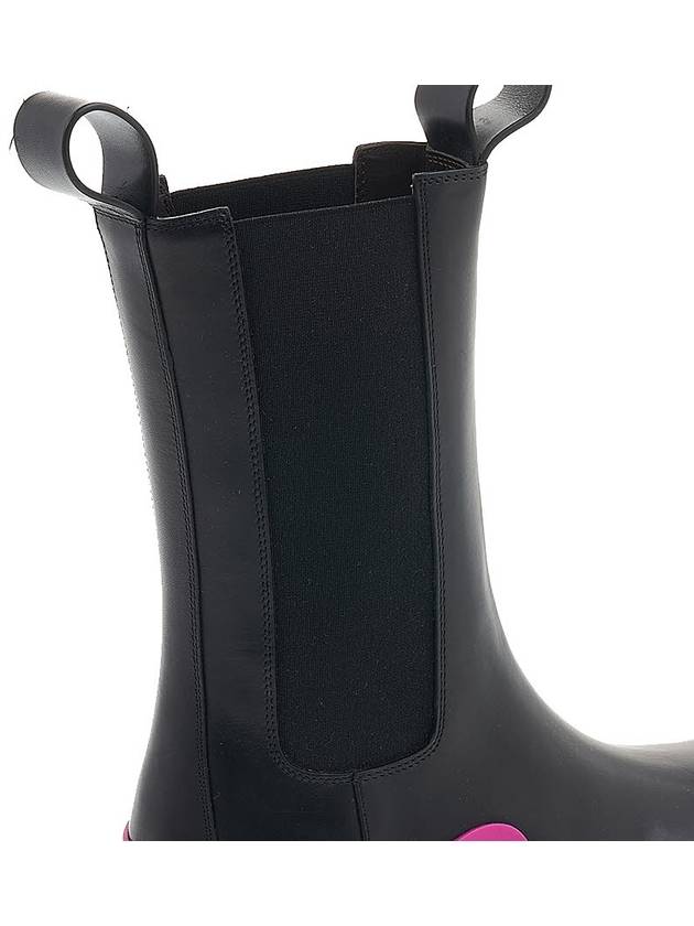 Tire Chelsea Boots Black Hollyhock - BOTTEGA VENETA - BALAAN.