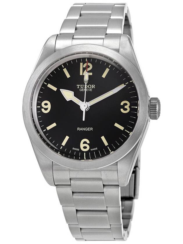 Tudor Ranger Automatic Black Dial Men's Stainless Steel Watch M79950-0001 - TUDOR - BALAAN 1